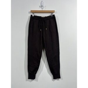 The Normal Brand Womens Joggers Sweatpants Small Drawstring Athleisure Neutral